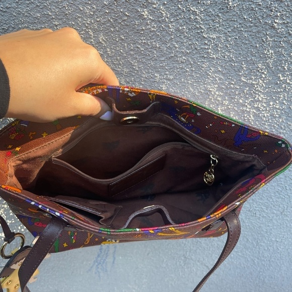 Piero Guidi Magic Circus Shoulder Tote Bag - Picture 15 of 16